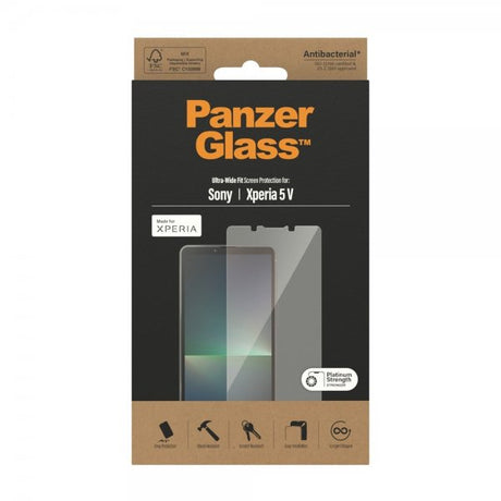 PanzerGlass Sony Xperia 5 V Skärmskydd Ultra-Wide Fit