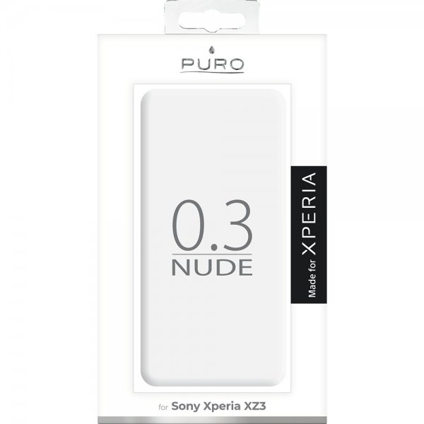 Puro Sony Xperia XZ3 Skal Nude Transparent