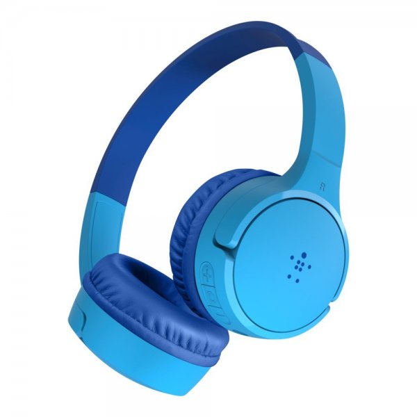 Belkin SOUNDFORM Mini Wireless On-Ear Headphones for Kids Blå