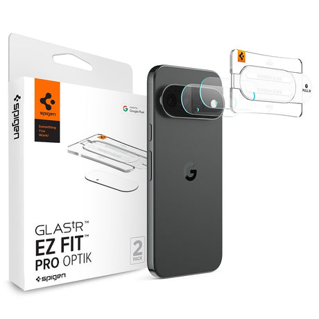 Spigen Google Pixel 11 Kameraskydd GLAS.tR EZ Fit Optik Pro 2-pack