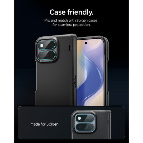 Spigen Google Pixel 11 Pro Fold Kameraskydd GLAS.tR EZ Fit Optik Pro 2-pack