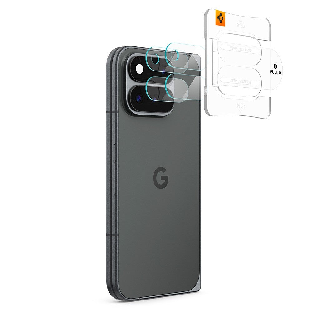 Spigen Google Pixel 11 Pro Fold Kameraskydd GLAS.tR EZ Fit Optik Pro 2-pack