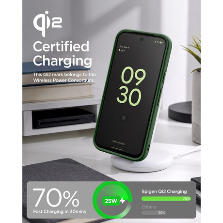 Spigen Google Pixel 11 Pro Skal Nano Pop MagFit Avo Green