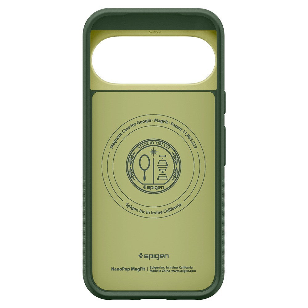 Spigen Google Pixel 11 Pro Skal Nano Pop MagFit Avo Green
