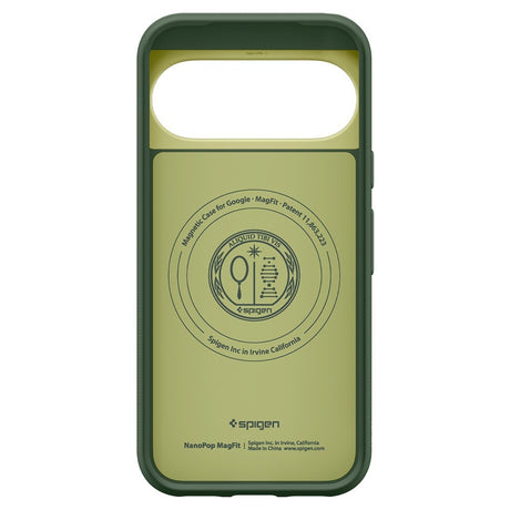 Spigen Google Pixel 11 Pro Skal Nano Pop MagFit Avo Green