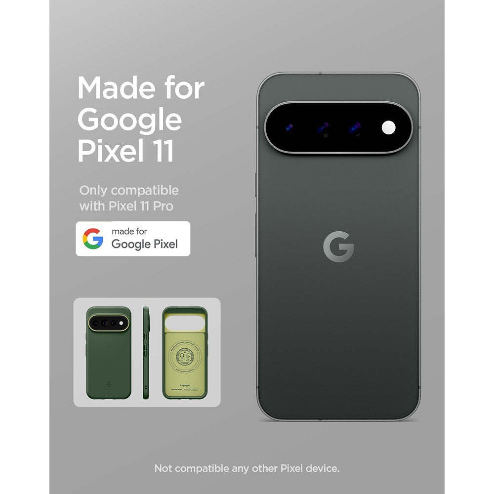 Spigen Google Pixel 11 Pro Skal Nano Pop MagFit Avo Green