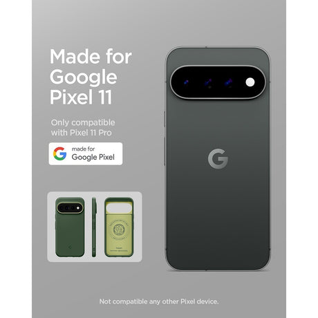 Spigen Google Pixel 11 Pro Skal Nano Pop MagFit Avo Green