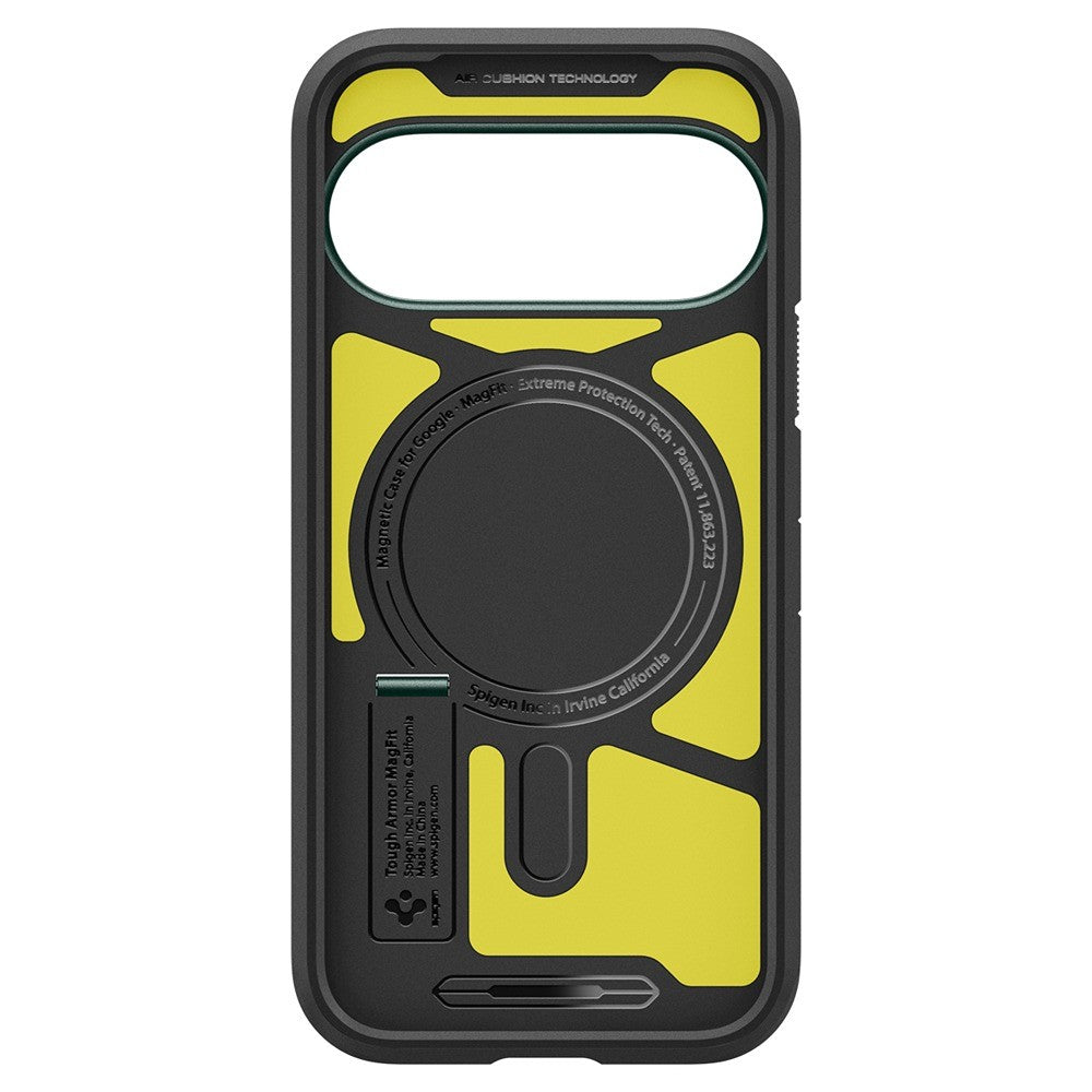 Spigen Google Pixel 11 Pro Skal Tough Armor MagFit Abyss Green