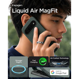 Spigen Google Pixel 11 Pro XL Skal Liquid Air MagFit Abyss Green
