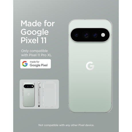 Spigen Google Pixel 11 Pro XL Skal Ultra Hybrid Crystal Clear
