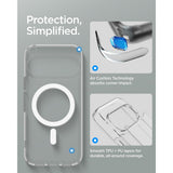 Spigen Google Pixel 11 Pro XL Skal Ultra Hybrid MagFit Clear White