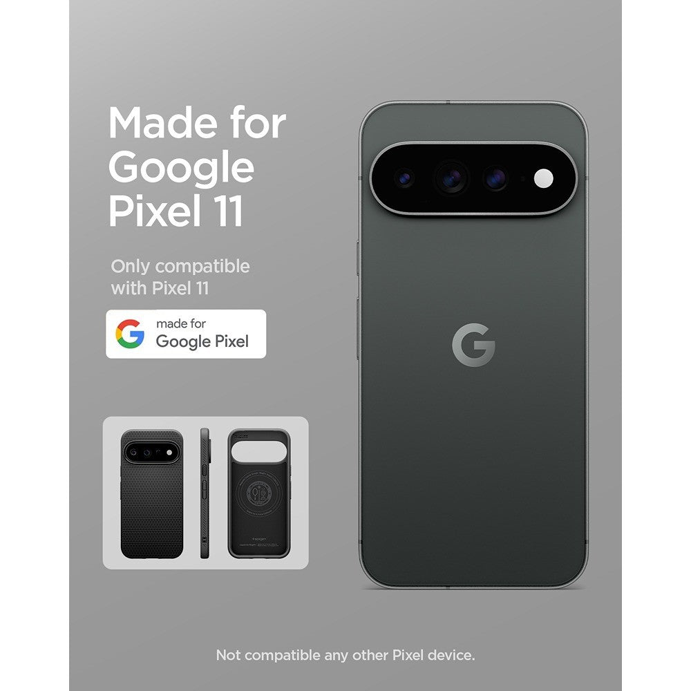 Spigen Google Pixel 11 Skal Liquid Air MagFit Matte Black
