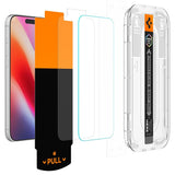 Spigen iPhone 16 Pro Max/17 Pro Max/18 Pro Max Skärmskydd Glas.tR EZ Fit Pro 2-pack