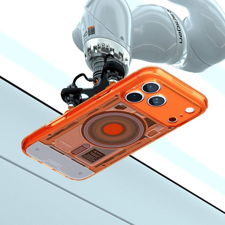 Spigen iPhone 17 Pro/iPhone 18 Pro Skal Classic C1 MagFit Tangerine