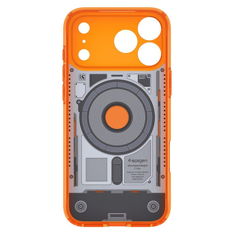 Spigen iPhone 17 Pro/iPhone 18 Pro Skal Classic C1 MagFit Tangerine