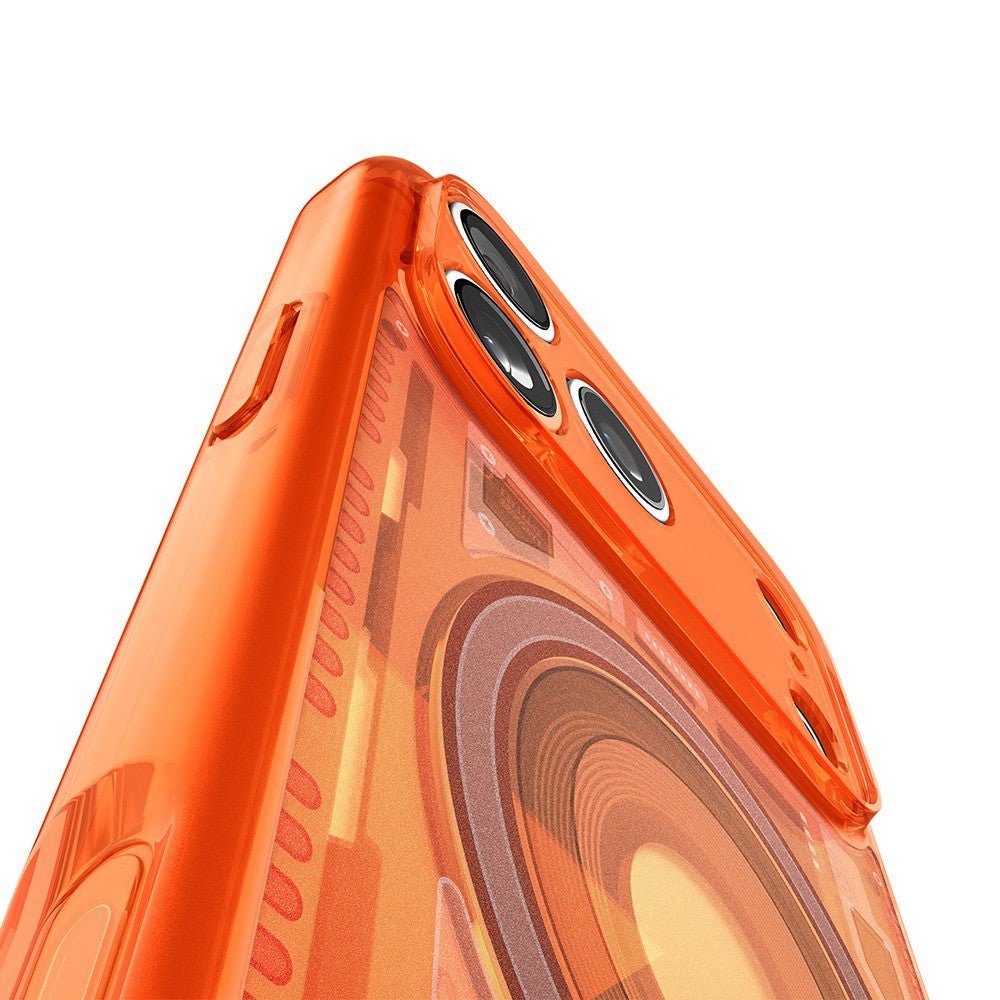 Spigen iPhone 17 Pro/iPhone 18 Pro Skal Classic C1 MagFit Tangerine