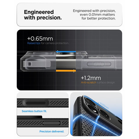 Spigen iPhone 17 Pro/iPhone 18 Pro Skal Liquid Air Matte Black