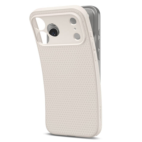 Spigen iPhone 17 Pro/iPhone 18 Pro Skal Liquid Air Natural Titanium