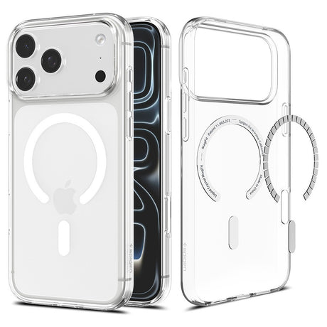 Spigen iPhone 17 Pro/iPhone 18 Pro Skal Liquid Crystal MagFit Clear White