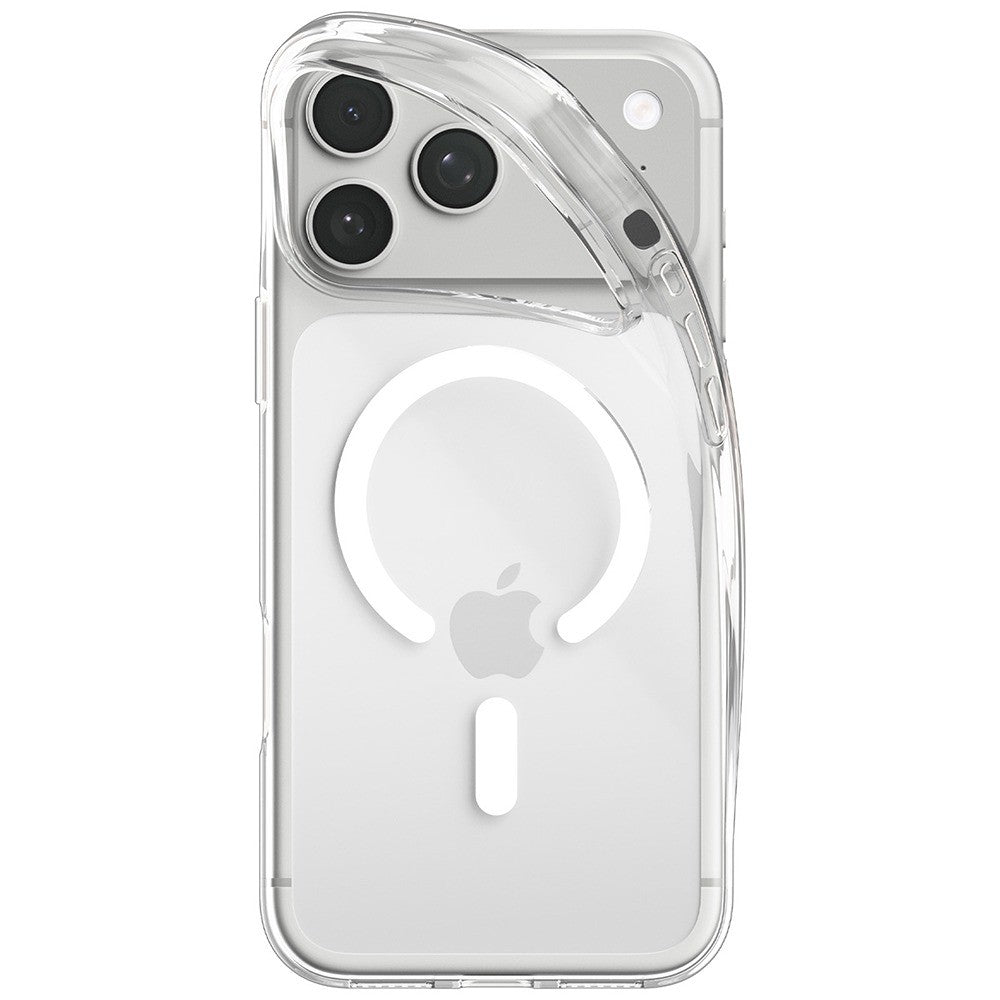 Spigen iPhone 17 Pro/iPhone 18 Pro Skal Liquid Crystal MagFit Clear White