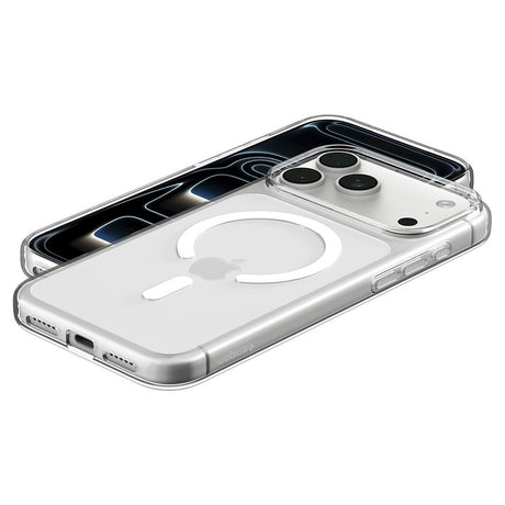 Spigen iPhone 17 Pro/iPhone 18 Pro Skal Liquid Crystal MagFit Clear White