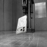 Spigen iPhone 17 Pro/iPhone 18 Pro Skal Liquid Crystal MagFit Clear White