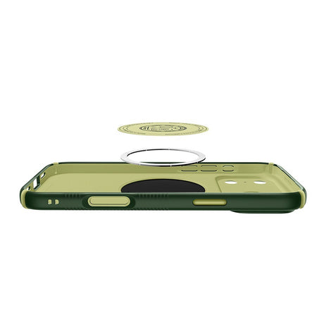 Spigen iPhone 17 Pro/iPhone 18 Pro Skal Nano Pop Hybrid MagFit Avo Green