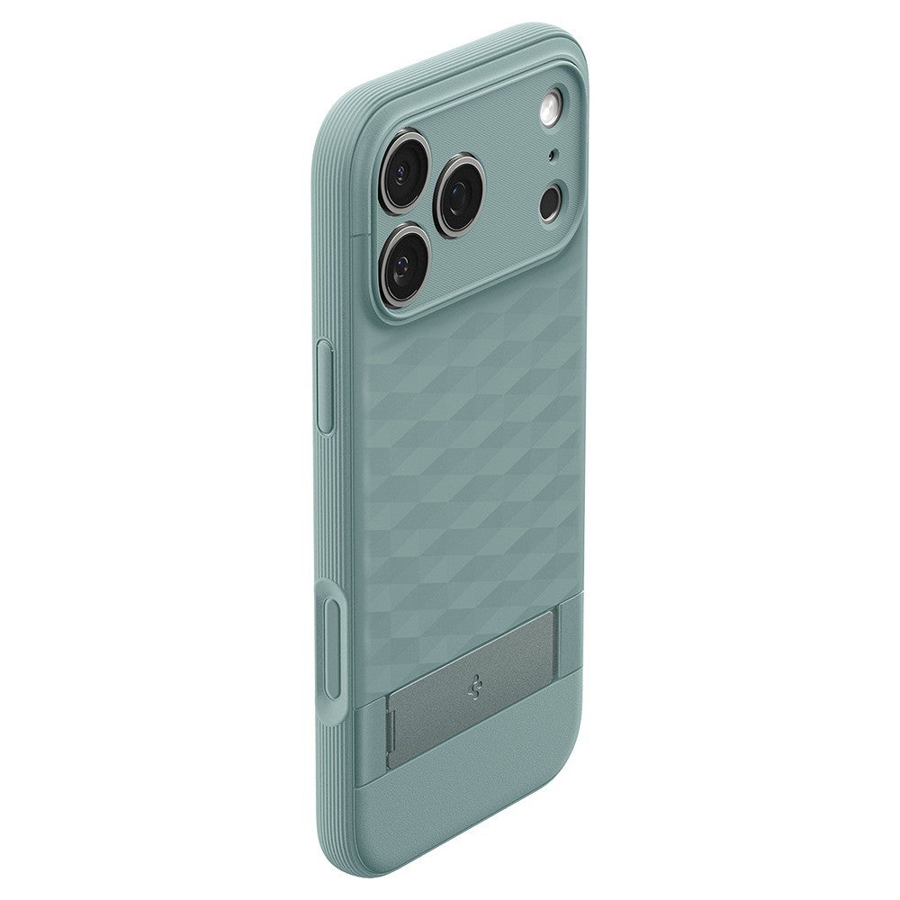 Spigen iPhone 17 Pro/iPhone 18 Pro Skal Parallax S MagFit Sage Green