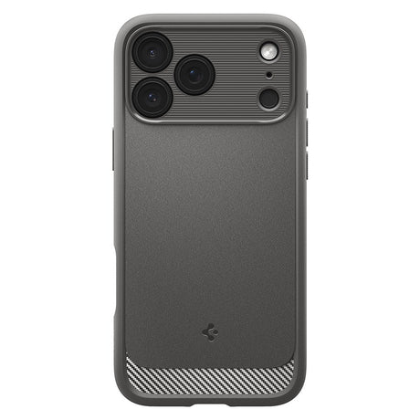 Spigen iPhone 17 Pro/iPhone 18 Pro Skal Rugged Armor MagFit Grå