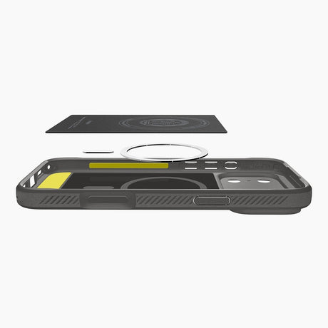 Spigen iPhone 17 Pro/iPhone 18 Pro Skal Rugged Armor MagFit Grå
