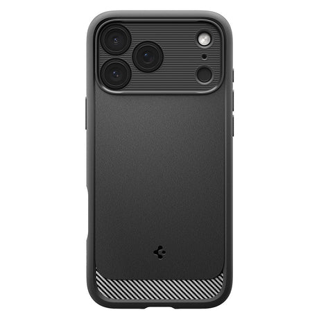 Spigen iPhone 17 Pro/iPhone 18 Pro Skal Rugged Armor MagFit Matte Black