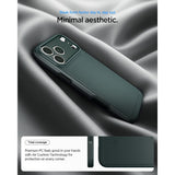 Spigen iPhone 17 Pro/iPhone 18 Pro Skal Thin Fit MagFit Abyss Green