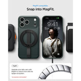 Spigen iPhone 17 Pro/iPhone 18 Pro Skal Thin Fit MagFit Abyss Green