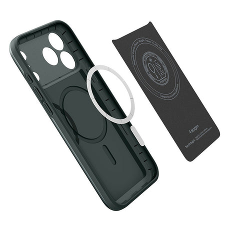Spigen iPhone 17 Pro/iPhone 18 Pro Skal Thin Fit MagFit Abyss Green