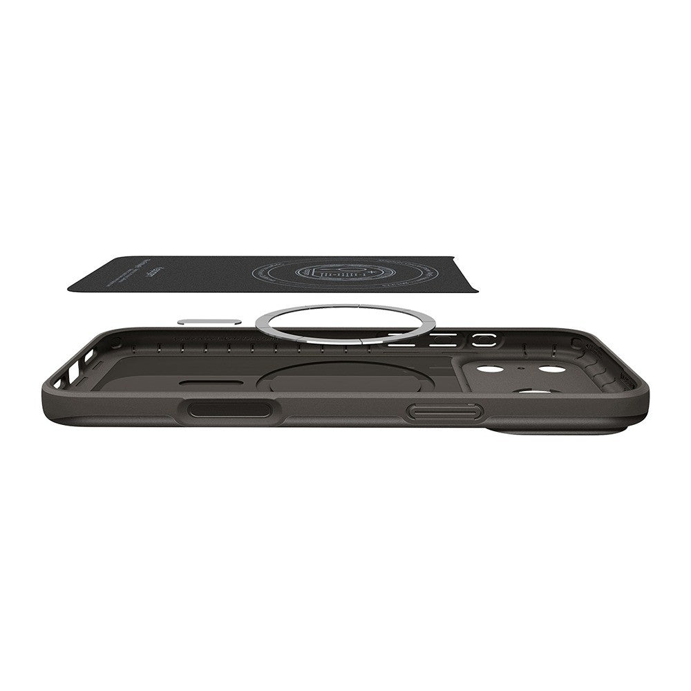 Spigen iPhone 17 Pro/iPhone 18 Pro Skal Thin Fit MagFit Gunmetal