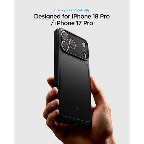 Spigen iPhone 17 Pro/iPhone 18 Pro Skal Thin Fit MagFit Svart