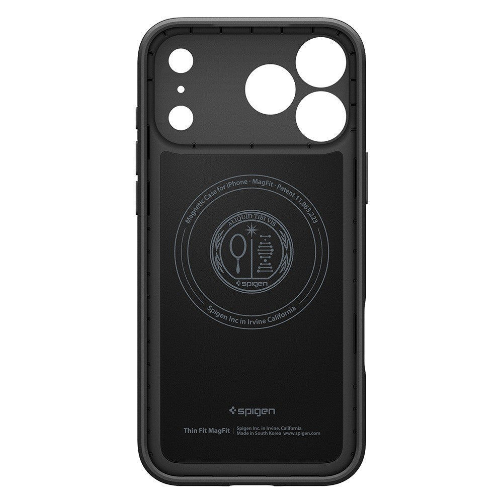 Spigen iPhone 17 Pro/iPhone 18 Pro Skal Thin Fit MagFit Svart