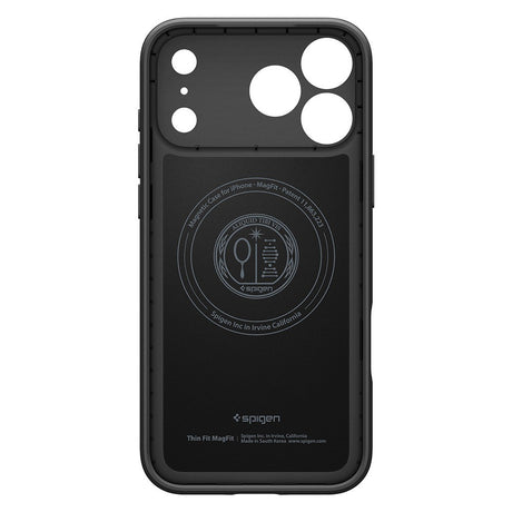 Spigen iPhone 17 Pro/iPhone 18 Pro Skal Thin Fit MagFit Svart