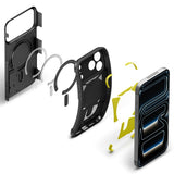Spigen iPhone 17 Pro/iPhone 18 Pro Skal Tough Armor T MagFit Svart