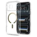 Spigen iPhone 17 Pro/iPhone 18 Pro Skal Ultra Hybrid MagFit Clear Gold