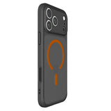 Spigen iPhone 17 Pro/iPhone 18 Pro Skal Ultra Hybrid MagFit Frost Black Orange