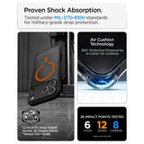 Spigen iPhone 17 Pro/iPhone 18 Pro Skal Ultra Hybrid MagFit Frost Black Orange