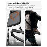 Spigen iPhone 17 Pro/iPhone 18 Pro Skal Ultra Hybrid MagFit Frost Black Orange