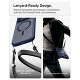 Spigen iPhone 17 Pro/iPhone 18 Pro Skal Ultra Hybrid MagFit Frost Deep Blue