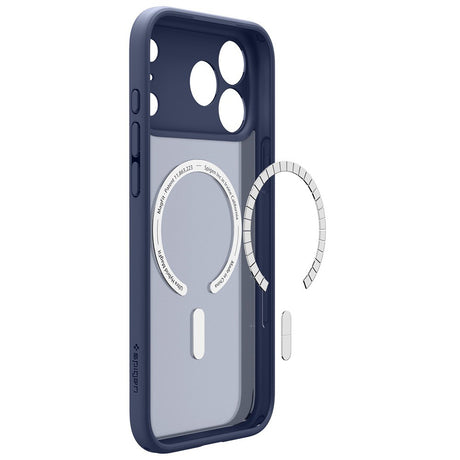 Spigen iPhone 17 Pro/iPhone 18 Pro Skal Ultra Hybrid MagFit Frost Deep Blue