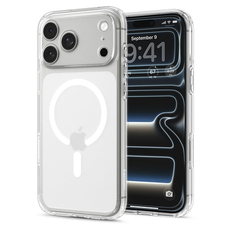 Spigen iPhone 17 Pro/iPhone 18 Pro Skal Ultra Hybrid MagFit Frost White