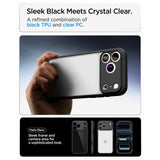 Spigen iPhone 17 Pro/iPhone 18 Pro Skal Ultra Hybrid Matte Black