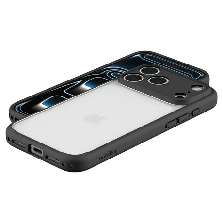Spigen iPhone 17 Pro/iPhone 18 Pro Skal Ultra Hybrid Matte Black