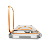 Spigen iPhone 17 Pro/iPhone 18 Pro Skal Ultra Hybrid Optik S MagFit Clear Orange