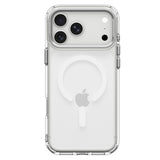 Spigen iPhone 17 Pro/iPhone 18 Pro Skal Ultra Hybrid Optik S MagFit Clear Silver